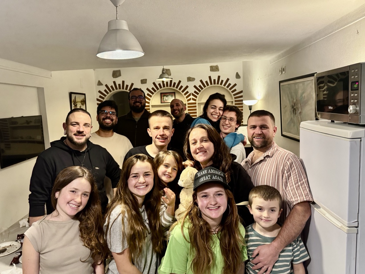 Prayer and worship at a Freedom Portugal home church gathering